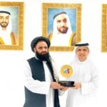 په متحده عربي اماراتو کې د ا.ا.ا. سفیر، د آل نهیان خیریه بنسټ له ریيس سره وکتل